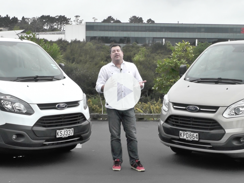 We video test the 2018 Ford Transit Custom van range, the Transit Custom van and the Tourneo Custom